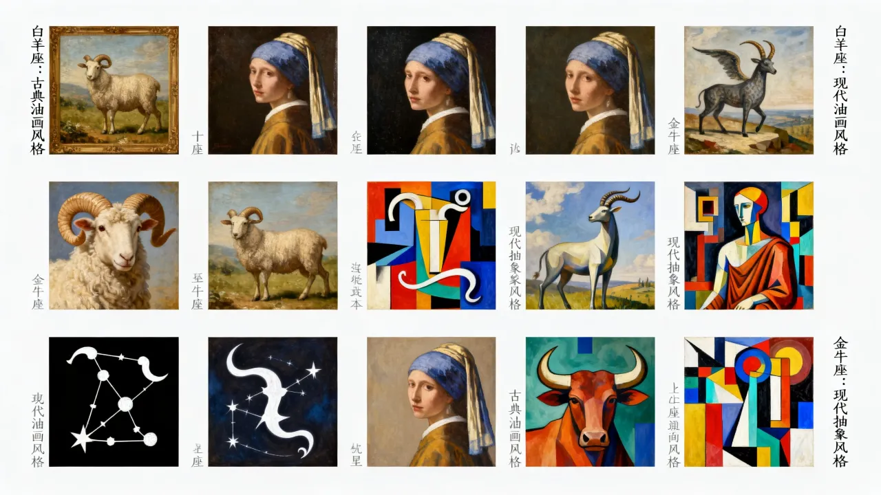 十二星座外国画怎么画,外国星座画作有哪些风格特点? 十二星座外国画怎么画,外国星座画作有哪些风格特点?