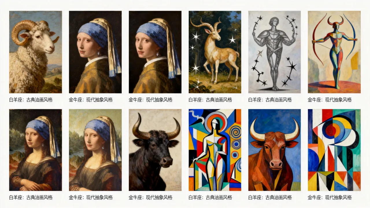 十二星座外国画怎么画,外国星座画作有哪些风格特点? 十二星座外国画怎么画,外国星座画作有哪些风格特点?