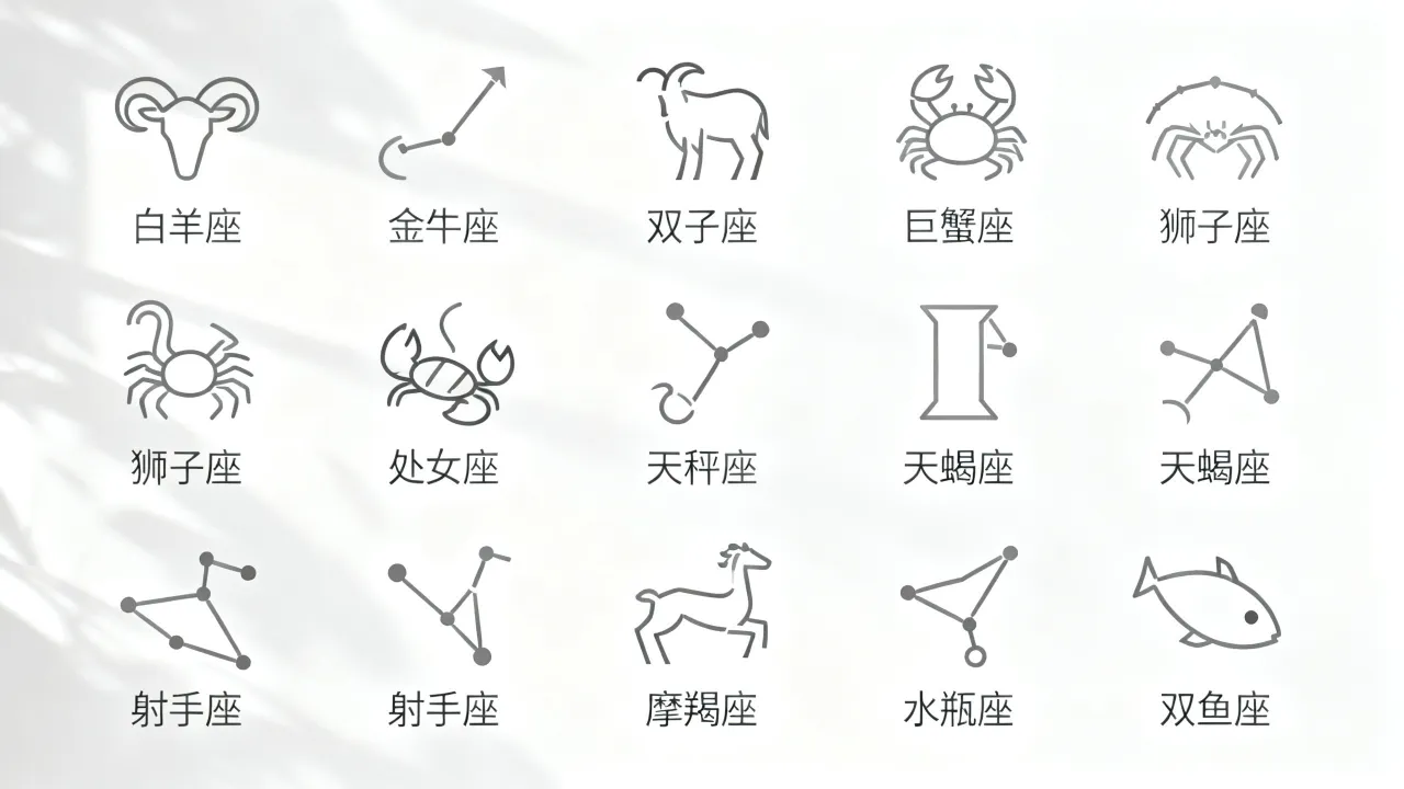 十二星座线图怎么画?十二星座线图高清图片大全集 十二星座线图怎么画?十二星座线图高清图片大全集
