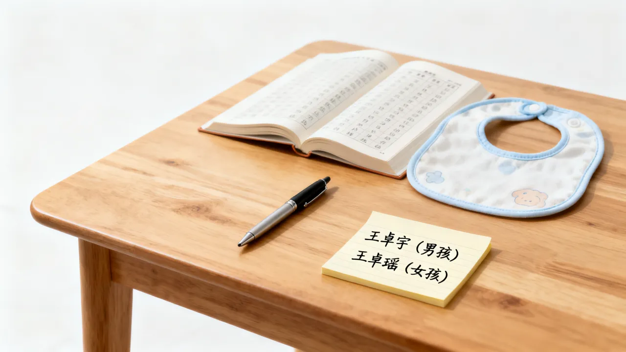 宝宝起名王卓什么好听，王卓男孩女孩名字最佳搭配大全