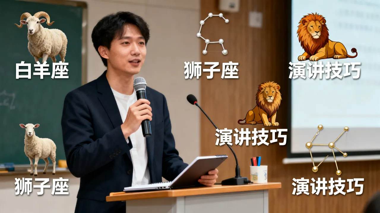 十二星座演讲怎么才能出彩？哪个星座最有演讲天赋