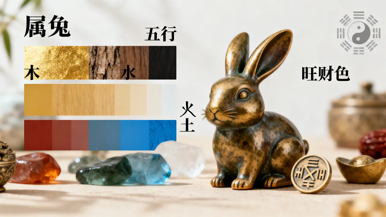 2026属兔旺财色是什么,五行属兔最旺颜色有哪些? 2026属兔旺财色是什么,五行属兔最旺颜色有哪些?