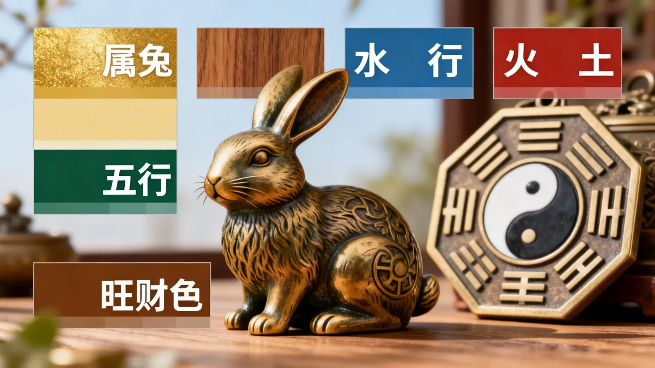 2026属兔旺财色是什么,五行属兔最旺颜色有哪些? 2026属兔旺财色是什么,五行属兔最旺颜色有哪些?