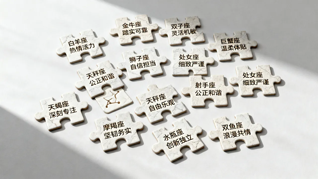 十二星座优点拼图是什么?如何全面解析星座优势? 十二星座优点拼图是什么?如何全面解析星座优势?