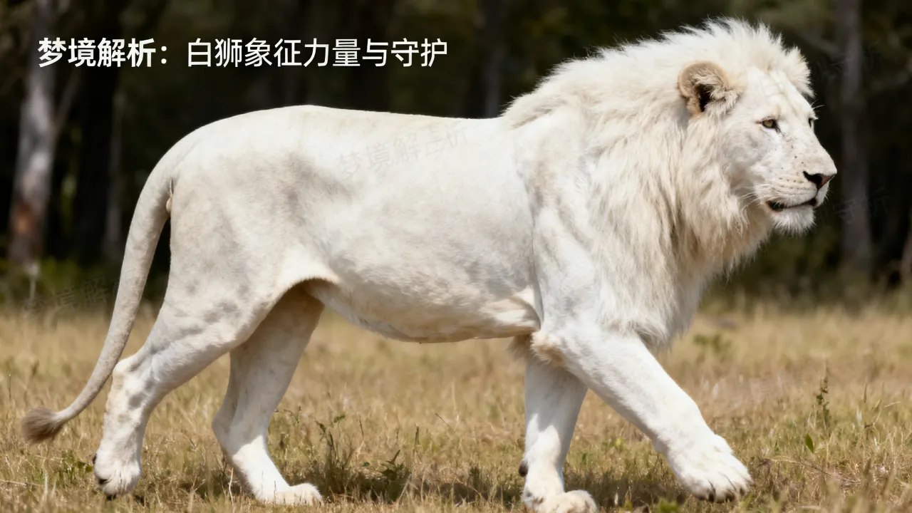 梦到白色的狮子意味着什么,梦见白狮子是什么预兆 梦到白色的狮子意味着什么,梦见白狮子是什么预兆