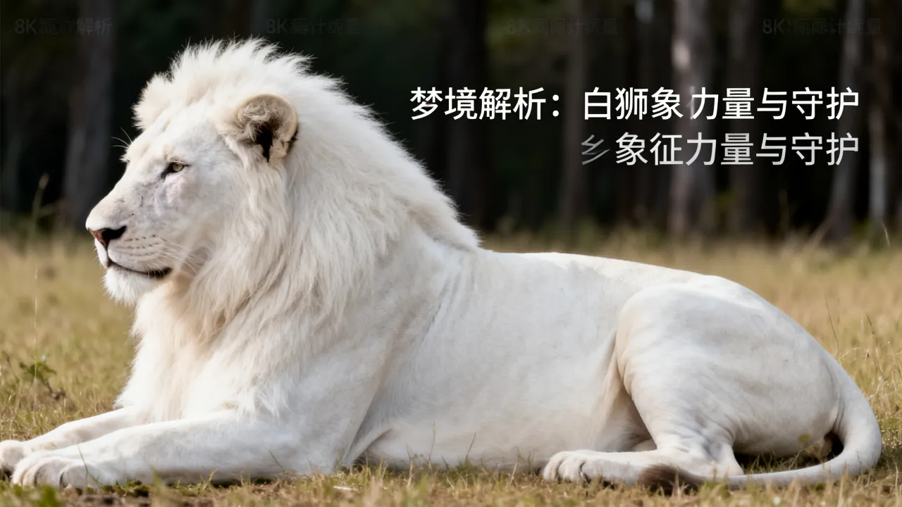 梦到白色的狮子意味着什么,梦见白狮子是什么预兆 梦到白色的狮子意味着什么,梦见白狮子是什么预兆