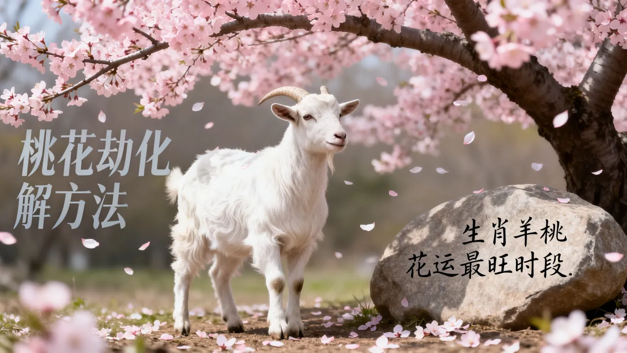 生肖羊桃花运何时最旺,生肖羊的桃花劫该如何化解? 生肖羊桃花运何时最旺,生肖羊的桃花劫该如何化解?