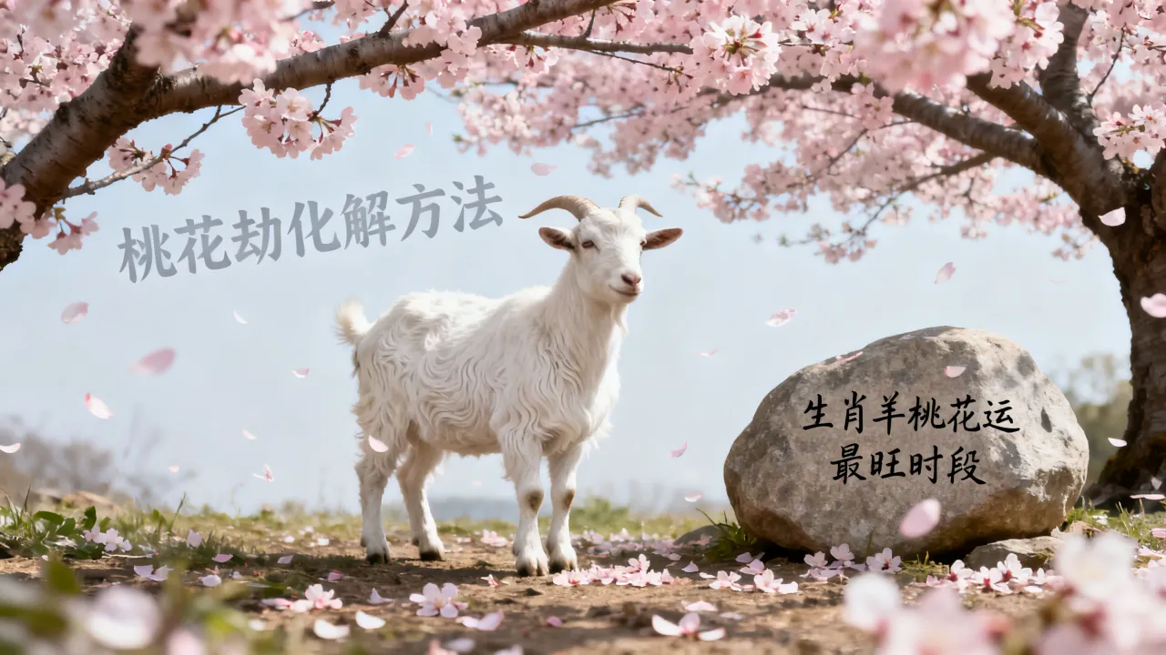 生肖羊桃花运何时最旺,生肖羊的桃花劫该如何化解? 生肖羊桃花运何时最旺,生肖羊的桃花劫该如何化解?