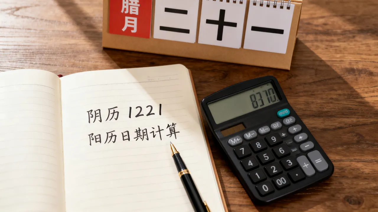 阴历1221阳历多少，阴历1221对应的阳历日期怎么算？
