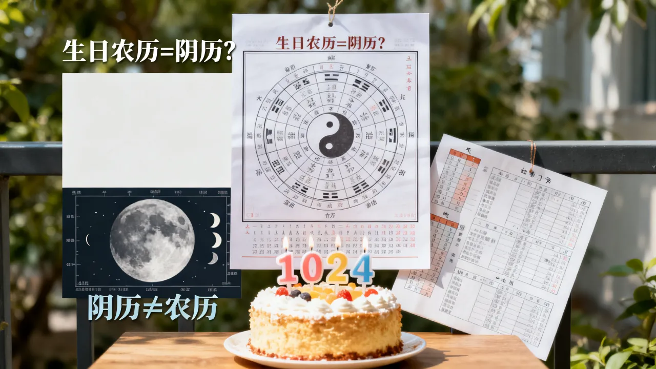生日农历也是阴历吗,阴历和农历是一回事吗 生日农历也是阴历吗,阴历和农历是一回事吗