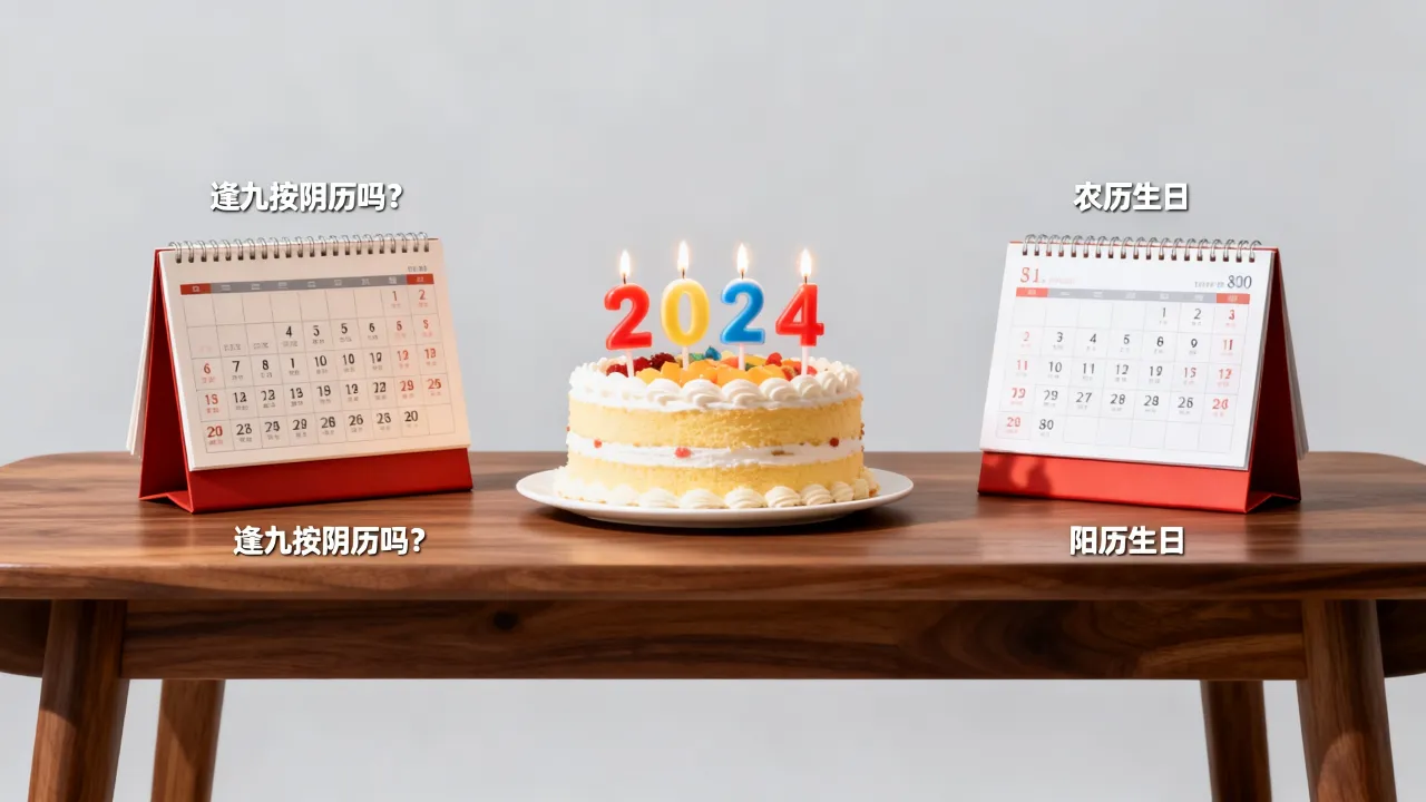 逢九按阴历吗,逢九是按农历生日还是阳历生日算? 逢九按阴历吗,逢九是按农历生日还是阳历生日算?