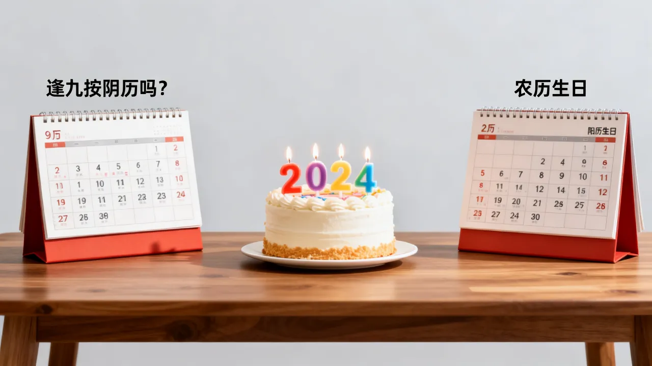 逢九按阴历吗,逢九是按农历生日还是阳历生日算? 逢九按阴历吗,逢九是按农历生日还是阳历生日算?