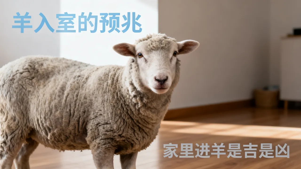 羊入室的吉凶怎么看,家里进羊是吉是凶有什么预兆? 羊入室的吉凶怎么看,家里进羊是吉是凶有什么预兆?