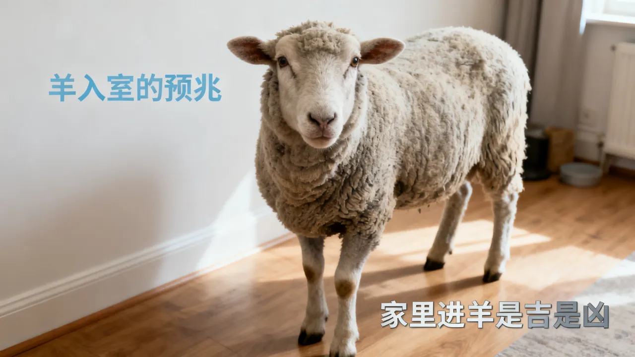 羊入室的吉凶怎么看,家里进羊是吉是凶有什么预兆? 羊入室的吉凶怎么看,家里进羊是吉是凶有什么预兆?