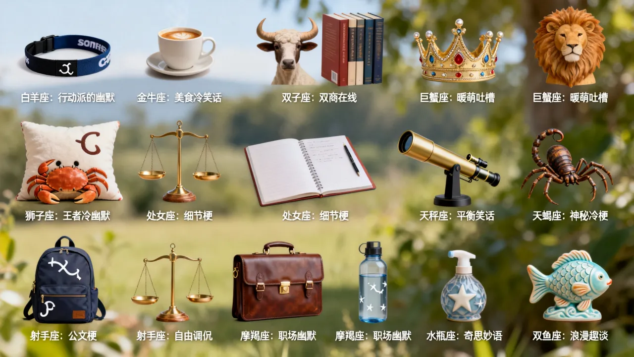十二星座谁最幽默？十二星座幽默笑话冷知识大全