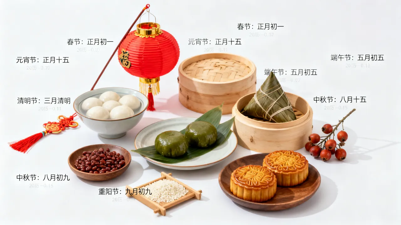 按阴历排的节日都有哪些？农历传统节日时间顺序表大全集