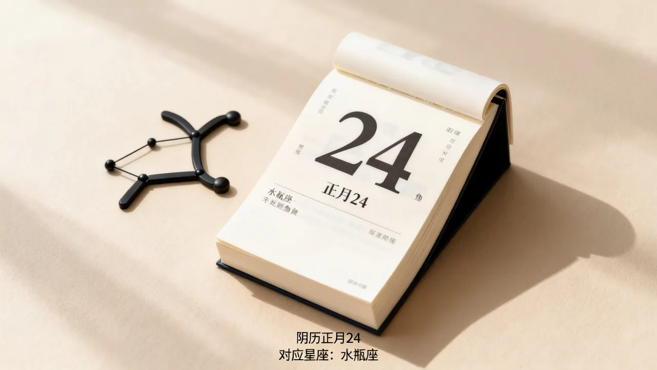 阴历正月24什么星座?,农历正月24日出生是什么星座? 阴历正月24什么星座?,农历正月24日出生是什么星座?
