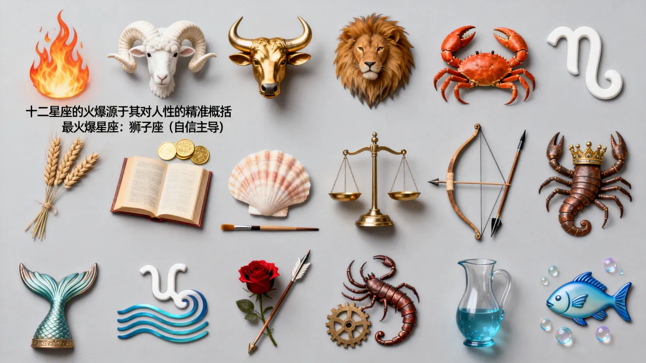 十二星座为什么这么火爆，十二星座哪个星座最火爆