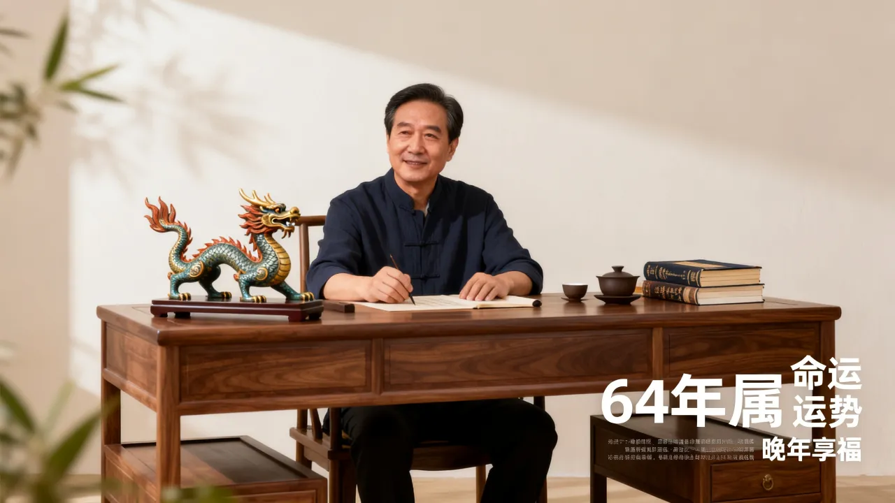 64年属龙人的命运怎么样，一生运势如何，晚年享福吗