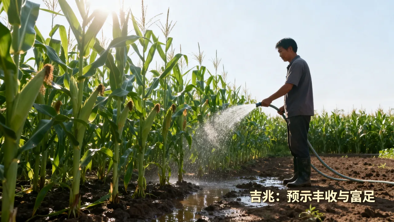 梦到了浇玉米地是吉兆吗，梦见给玉米地浇水有什么预兆