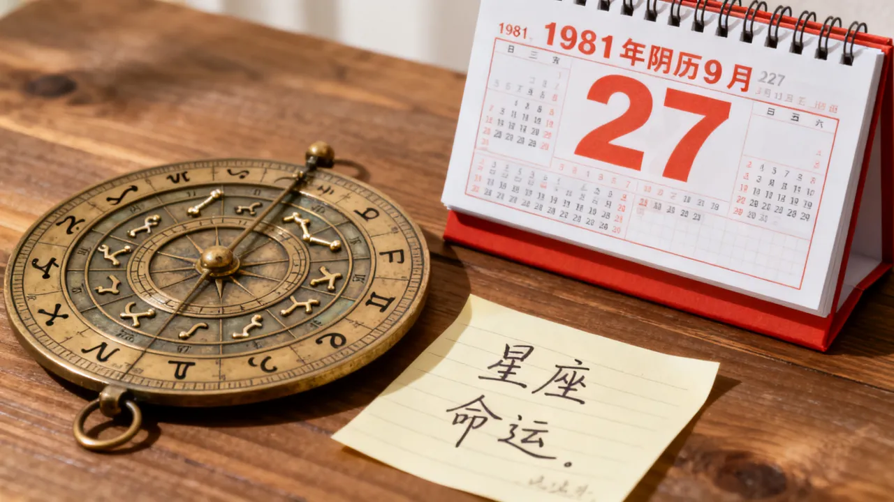 1981年阴历9月27是什么星座?,阴历九月二十七命运如何? 1981年阴历9月27是什么星座?,阴历九月二十七命运如何?