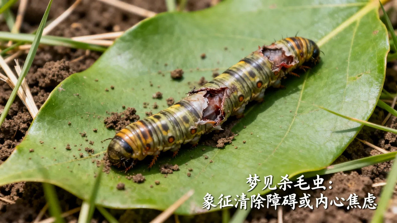 梦见杀毛毛虫是什么意思,梦见杀毛毛虫周公解梦预示什么? 梦见杀毛毛虫是什么意思,梦见杀毛毛虫周公解梦预示什么?