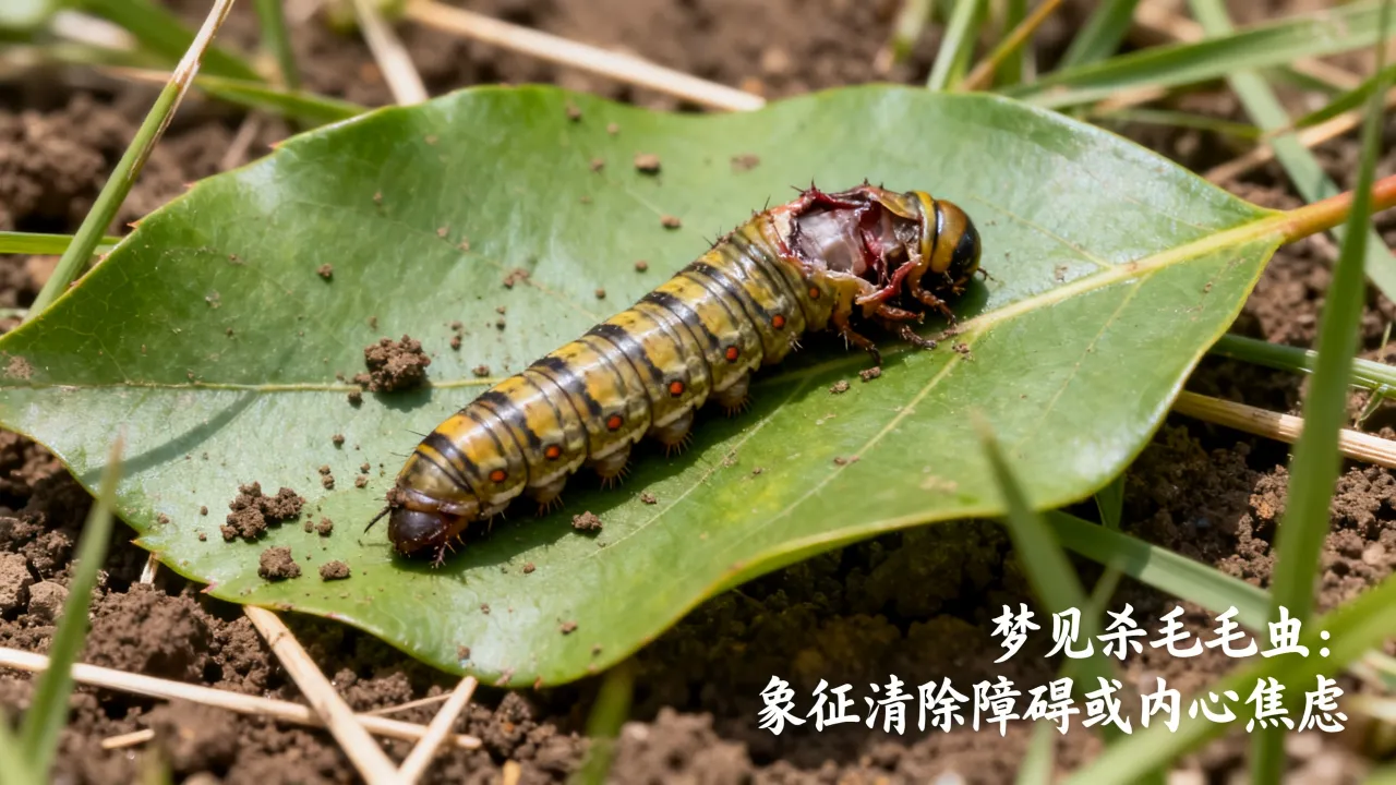 梦见杀毛毛虫是什么意思,梦见杀毛毛虫周公解梦预示什么? 梦见杀毛毛虫是什么意思,梦见杀毛毛虫周公解梦预示什么?