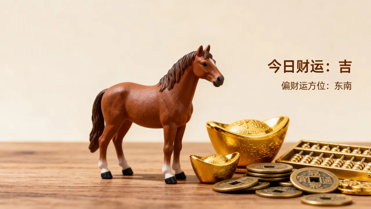 属马今日财运如何，属马今日偏财运方位在哪里？