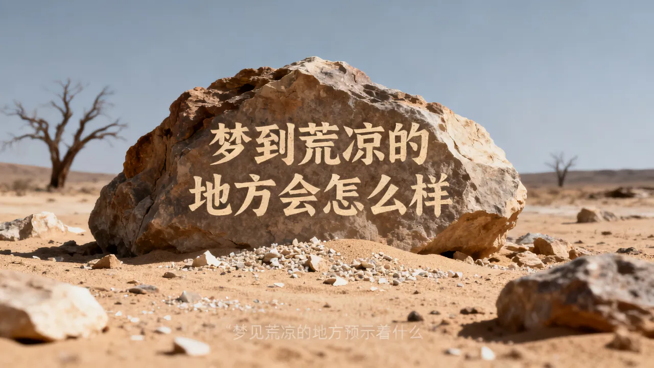 梦到荒凉的地方会怎么样，梦见荒凉的地方预示着什么？