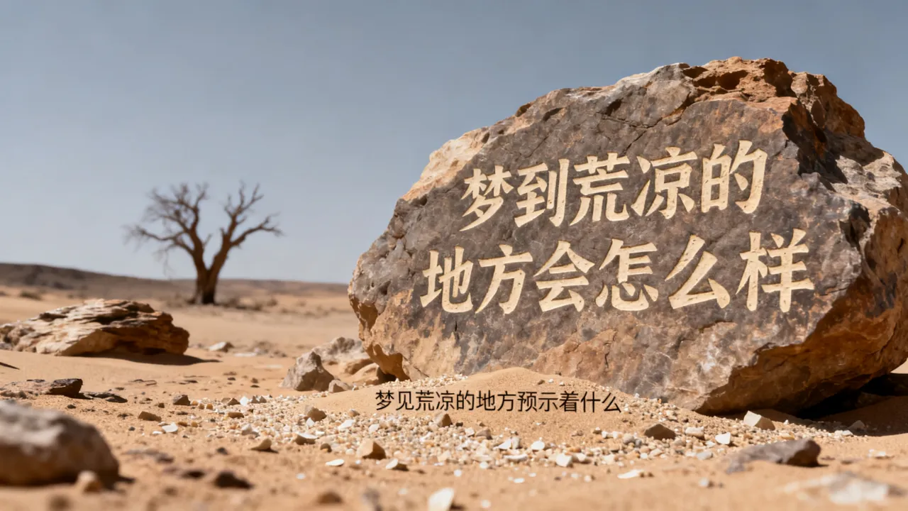 梦到荒凉的地方会怎么样，梦见荒凉的地方预示着什么？