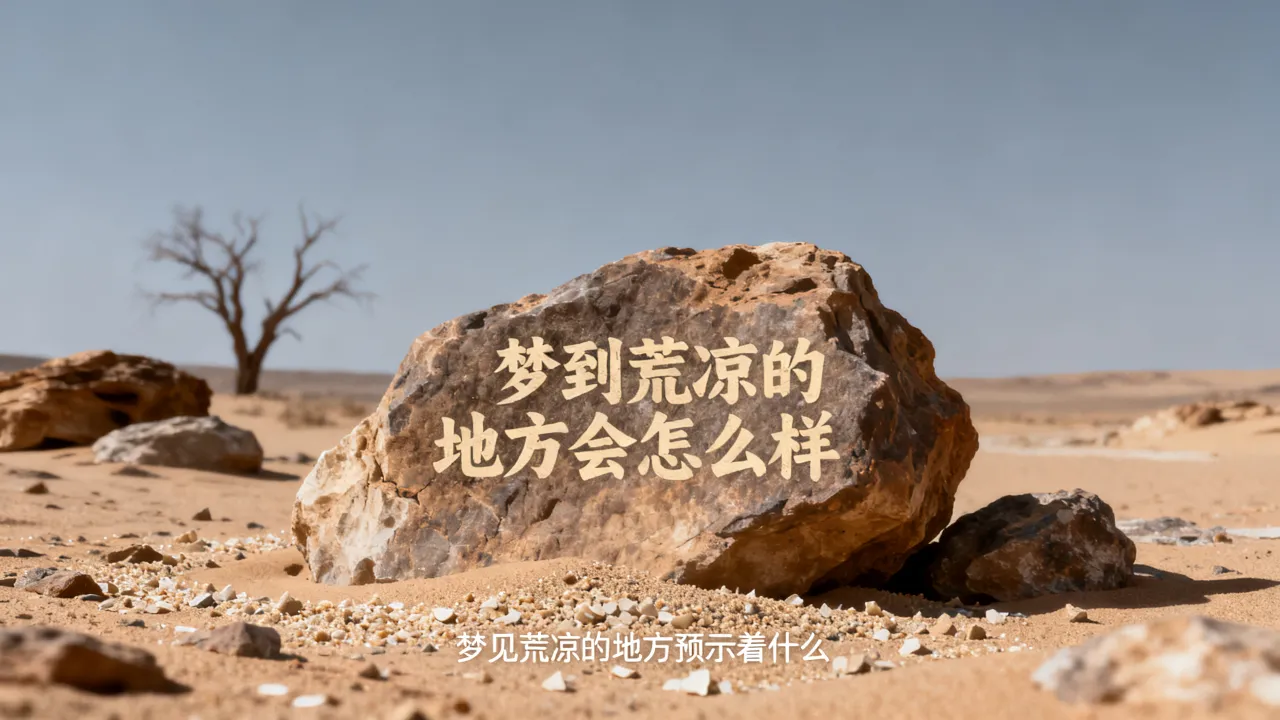 梦到荒凉的地方会怎么样,梦见荒凉的地方预示着什么? 梦到荒凉的地方会怎么样,梦见荒凉的地方预示着什么?
