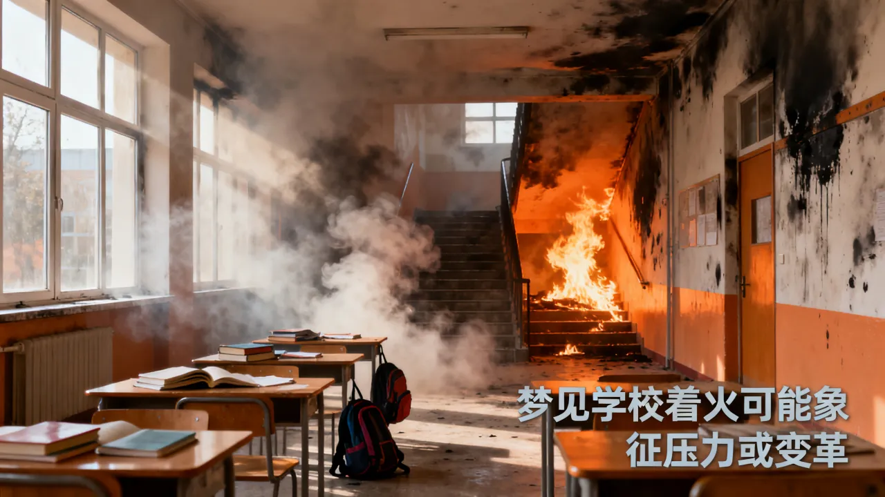 梦见学校着火了有何寓意,周公解梦学校火灾预示什么 梦见学校着火了有何寓意,周公解梦学校火灾预示什么
