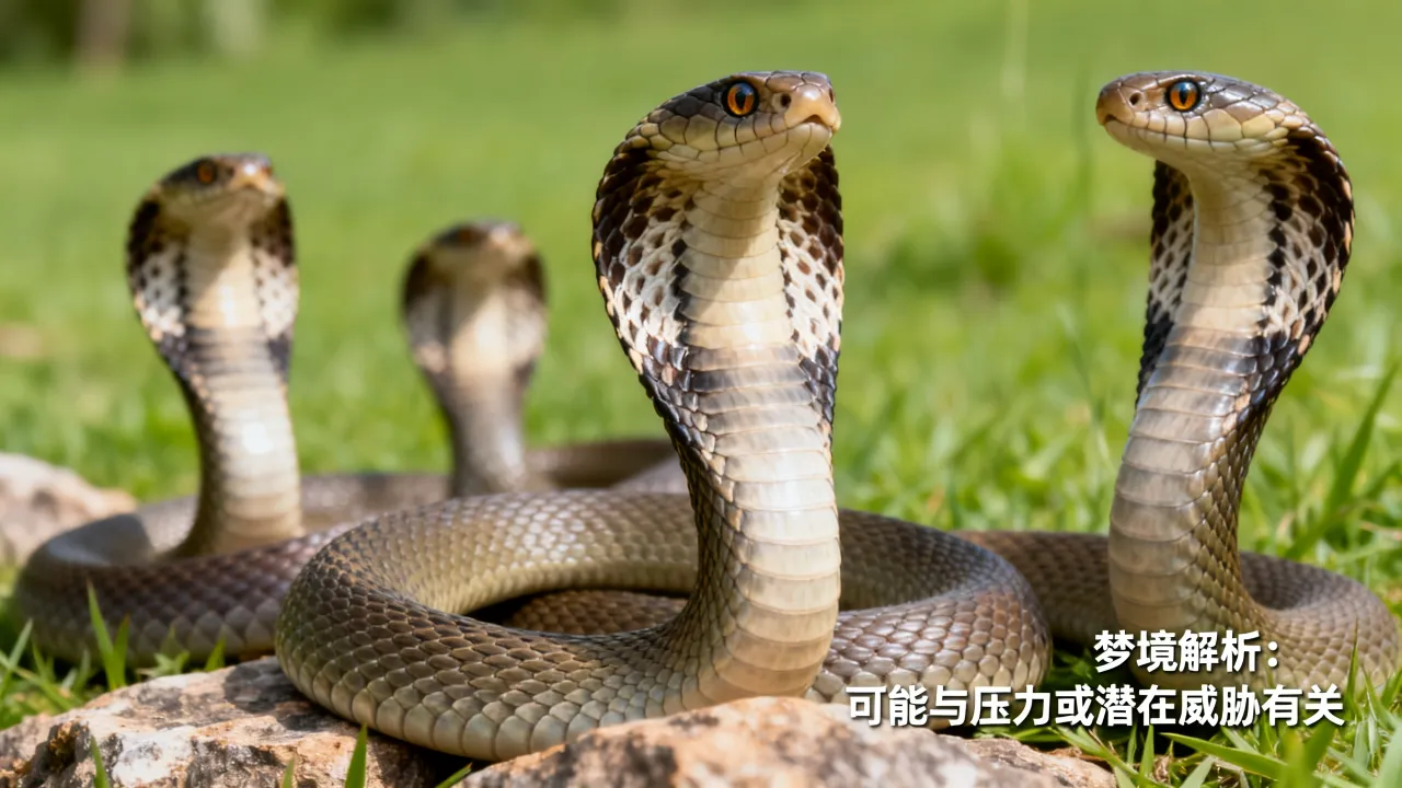 梦到了好多眼镜蛇预示了什么，梦见很多眼镜蛇是什么预兆