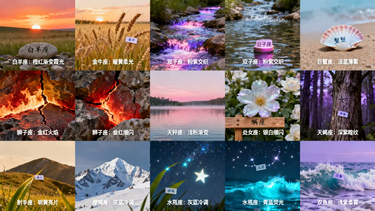 十二星座什么霞？十二星座哪个星座有霞光？