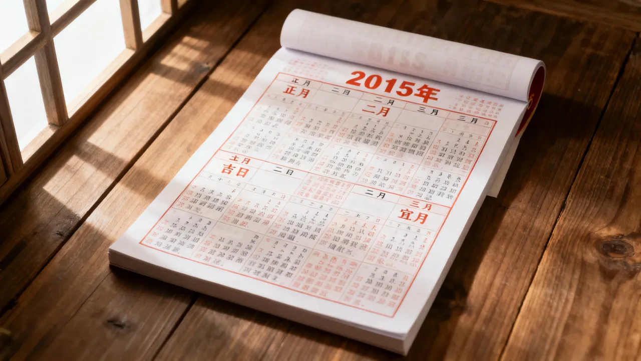 2015年阴历老黄历怎么看?全年吉日查询表 2015年阴历老黄历怎么看?全年吉日查询表