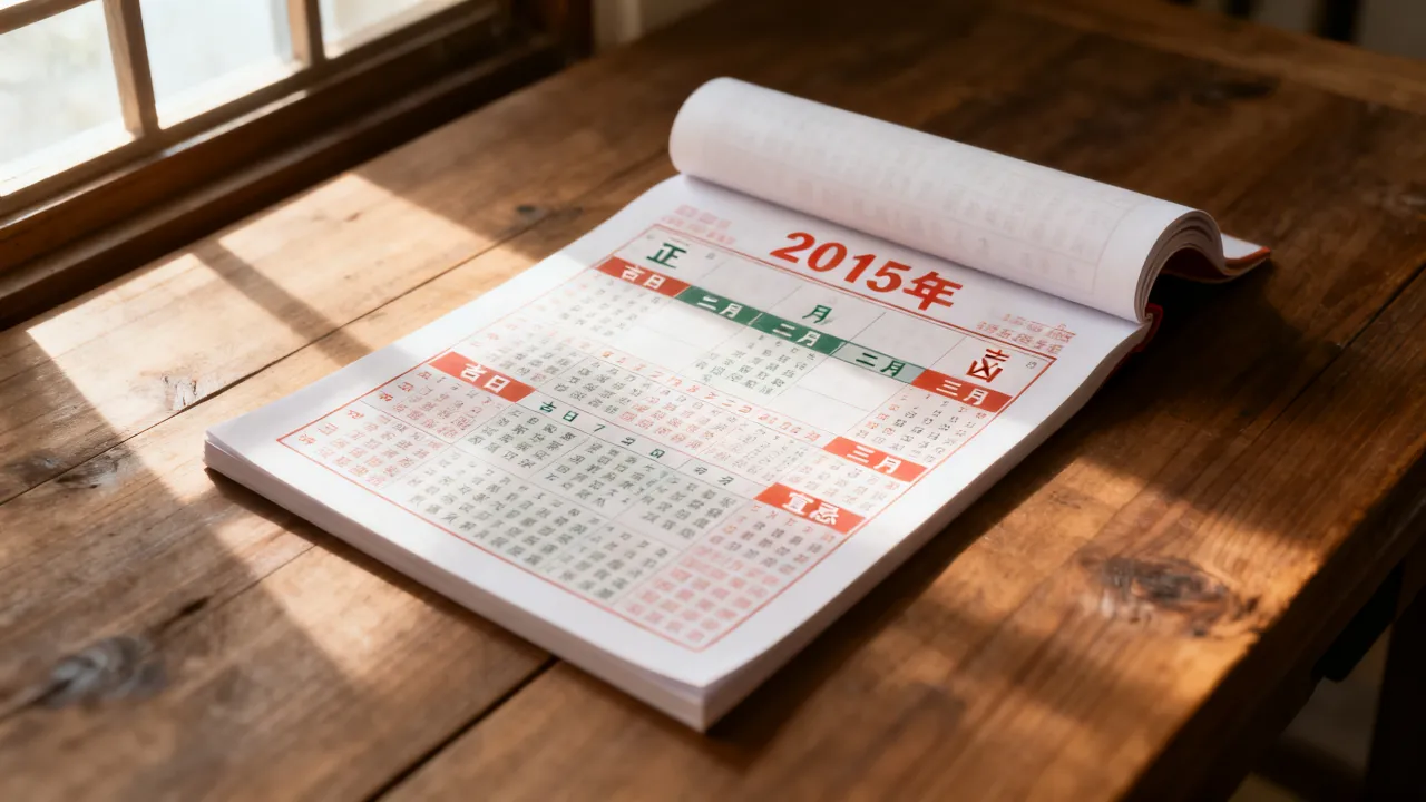 2015年阴历老黄历怎么看?全年吉日查询表 2015年阴历老黄历怎么看?全年吉日查询表