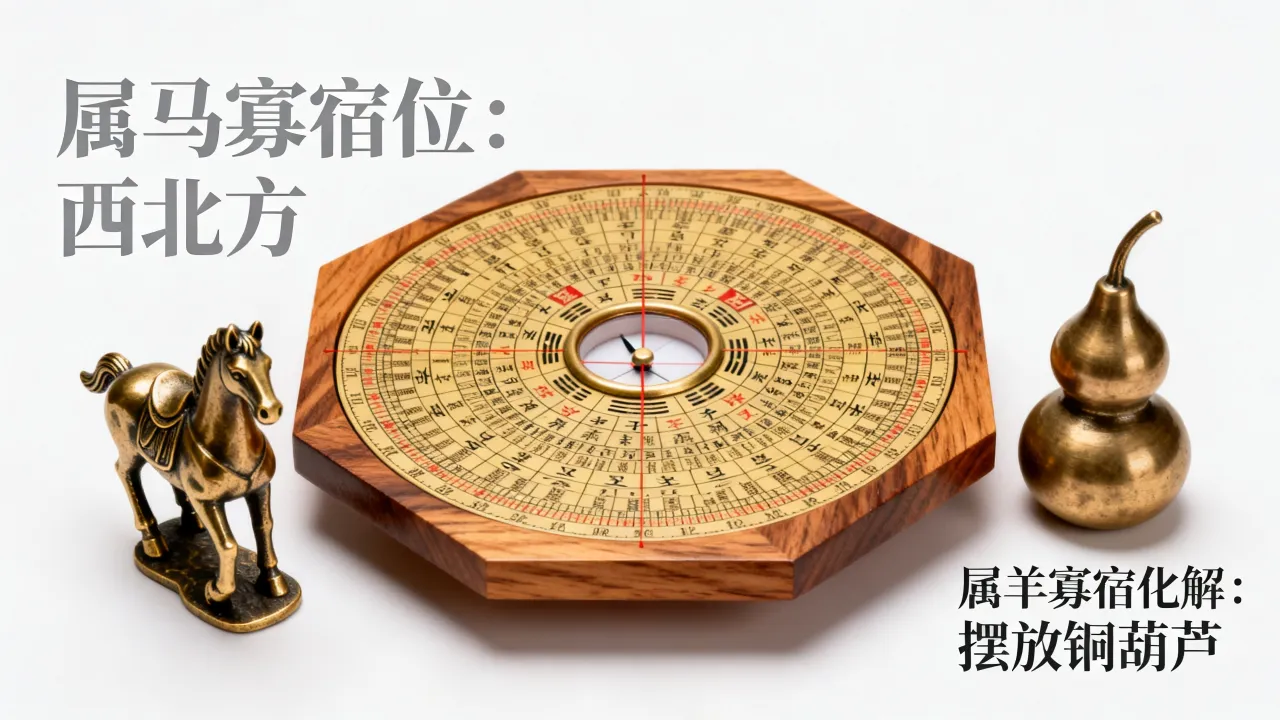 属马的寡宿位在哪个方位，属羊的寡宿位如何化解？