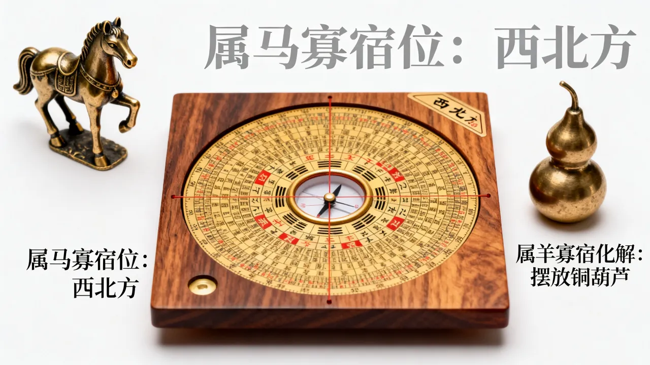 属马的寡宿位在哪个方位，属羊的寡宿位如何化解？