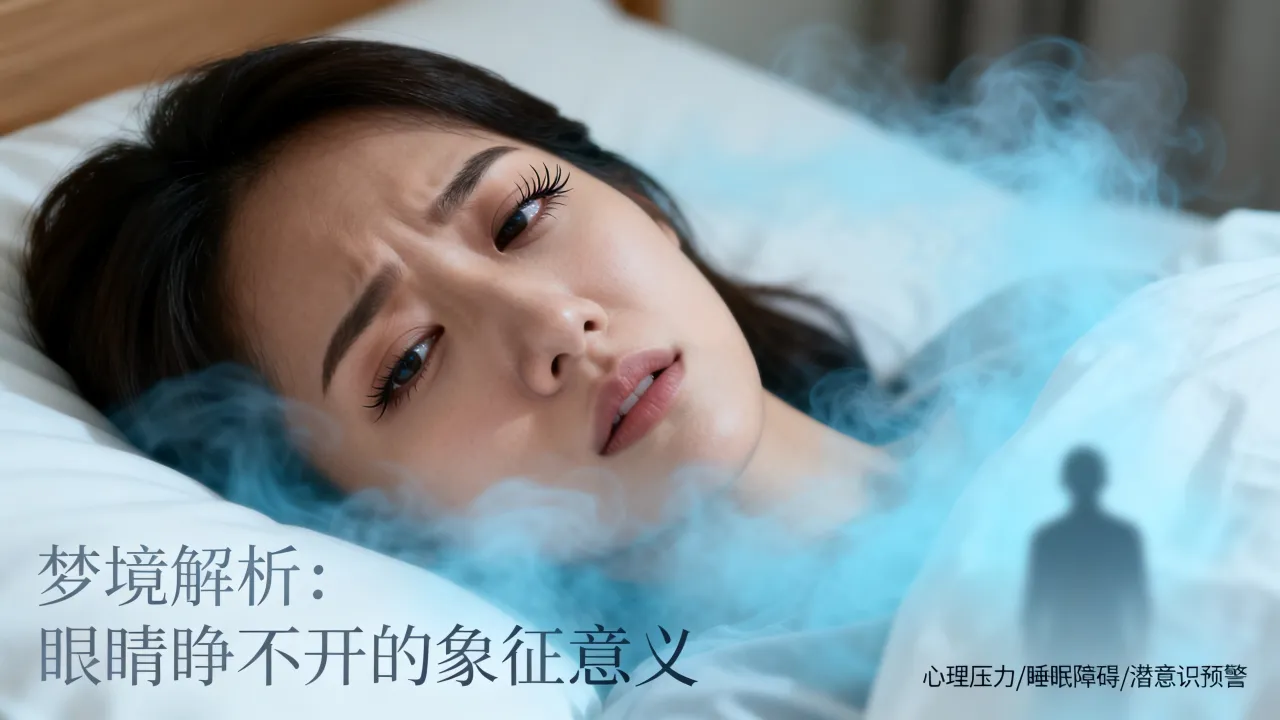 梦到自己睁不开眼睛代表着什么,为什么会梦到睁不开眼睛? 梦到自己睁不开眼睛代表着什么,为什么会梦到睁不开眼睛?
