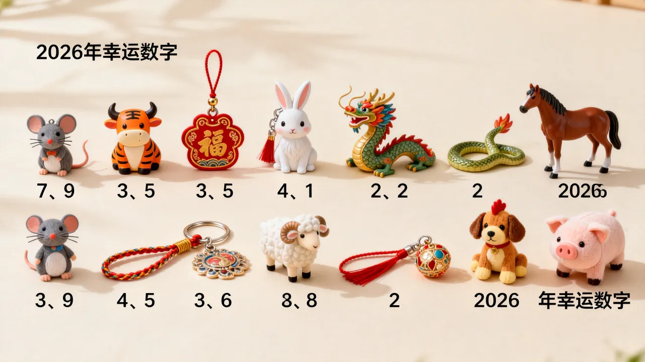 2026年十二生肖幸运数字是什么,生肖幸运数字怎么查? 2026年十二生肖幸运数字是什么,生肖幸运数字怎么查?