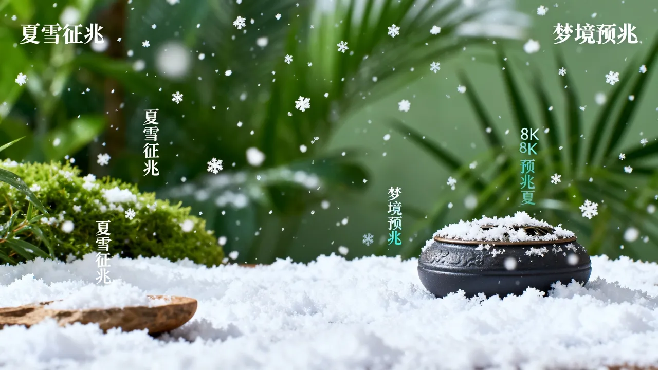 梦到了夏天雪是什么征兆，梦见夏天下雪是什么预兆