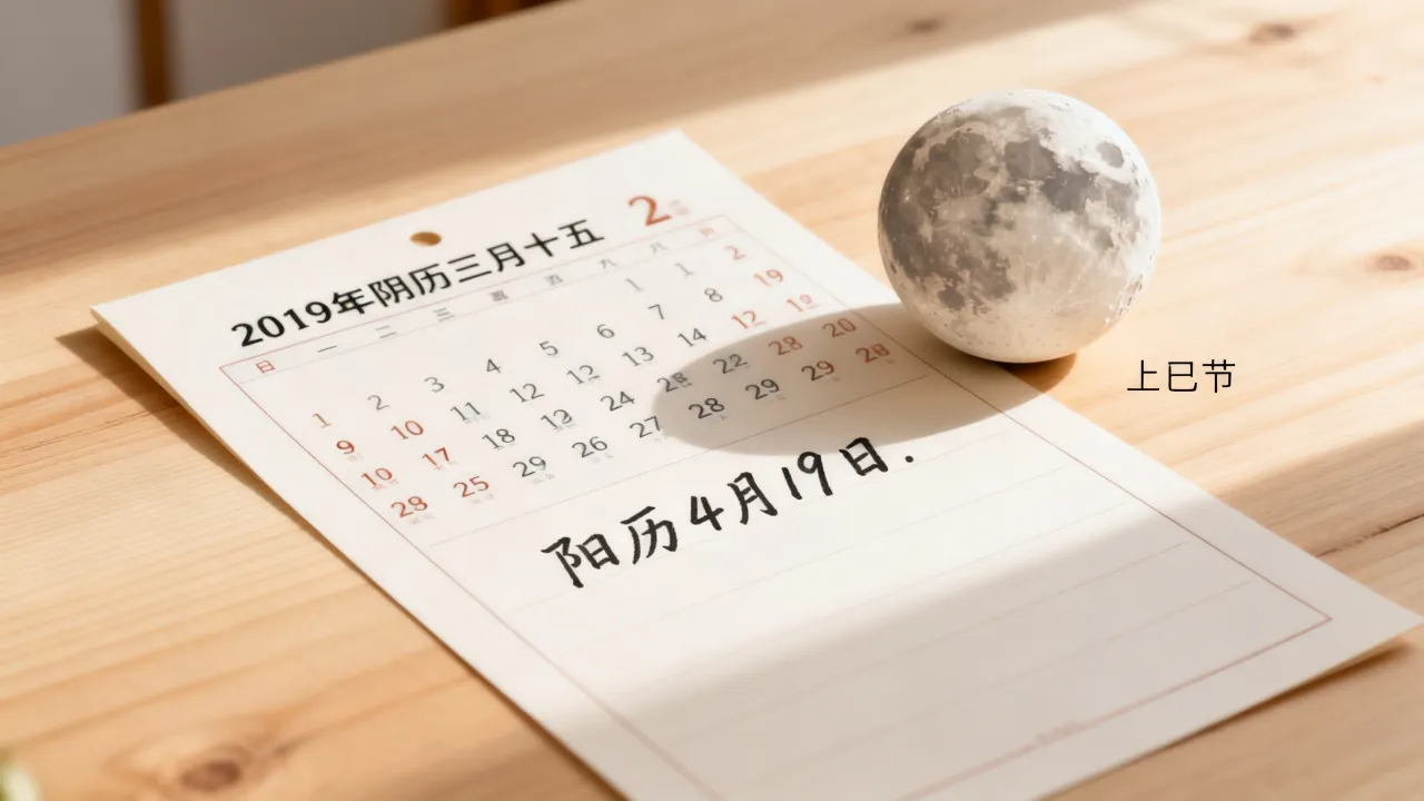 2019阴历3.15是什么日子，阴历三月十五是阳历几号？