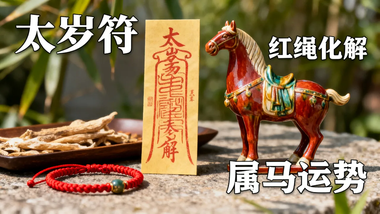 属马犯太岁2026女怎么化解,男属马2026年犯太岁运势如何? 属马犯太岁2026女怎么化解,男属马2026年犯太岁运势如何?