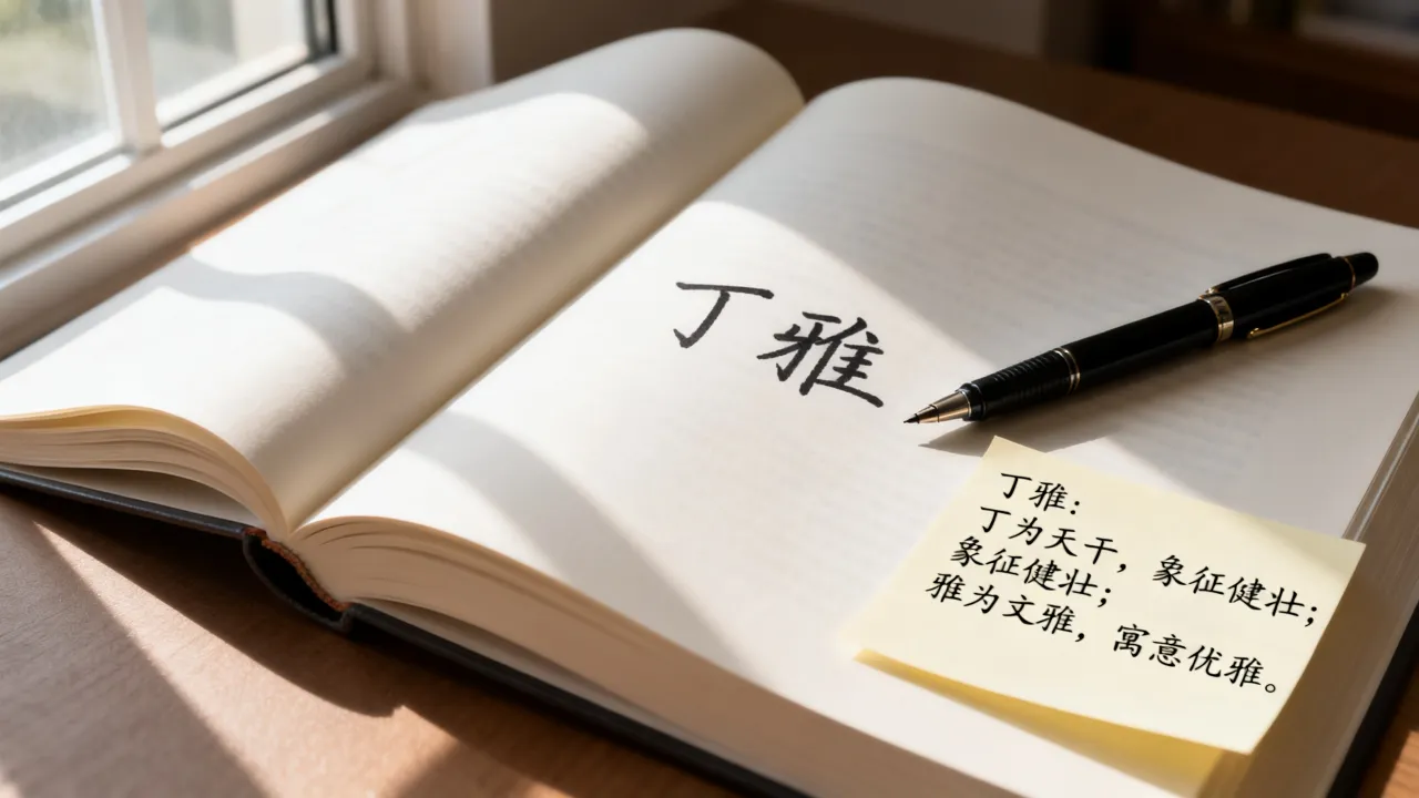 宝宝起名丁雅什么意思，丁雅这个名字寓意和五行属性是什么