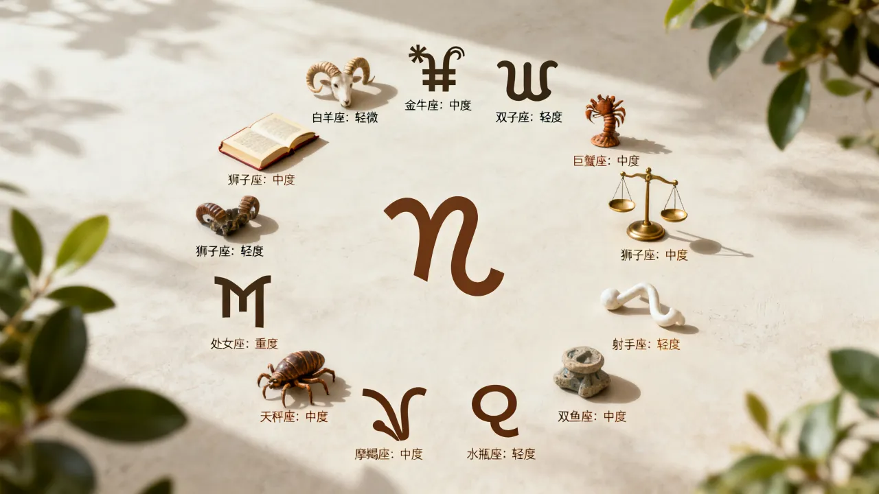 十二星座中哪个星座强迫症最严重？你的星座中招了吗？