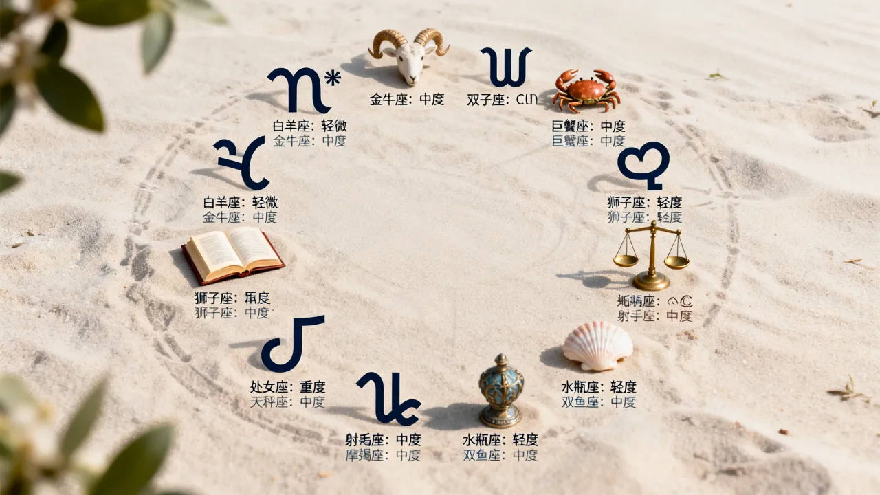 十二星座中哪个星座强迫症最严重？你的星座中招了吗？
