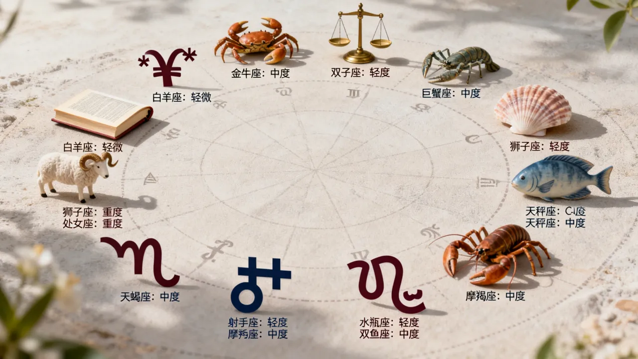 十二星座中哪个星座强迫症最严重？你的星座中招了吗？