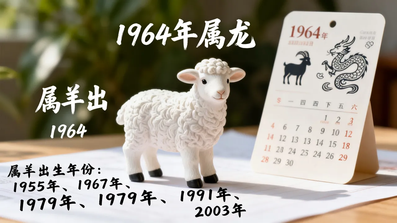 1964年属什么生肖,属羊是哪年出生的? 1964年属什么生肖,属羊是哪年出生的?