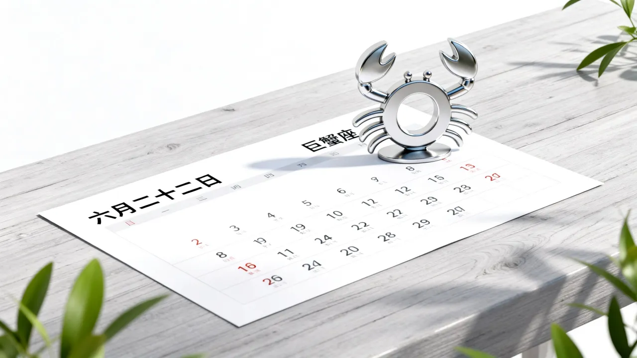 六月二十二什么星座，六月二十二日出生的人属于哪个星座？
