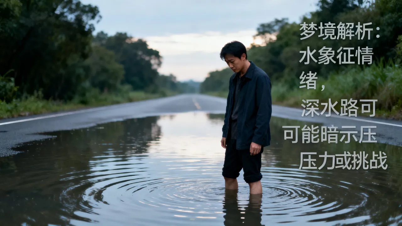 梦到了路上水很深有什么意义吗,是凶兆吗 梦到了路上水很深有什么意义吗,是凶兆吗